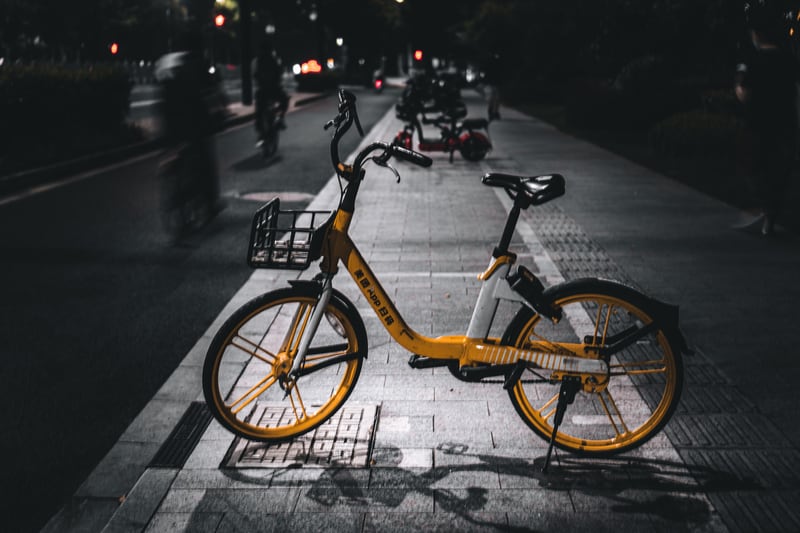 Bicycle at Night