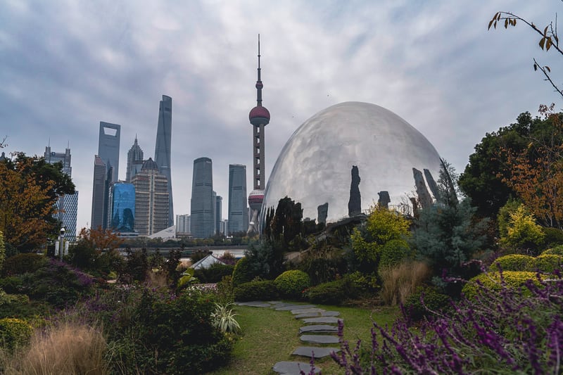 The Lujiazui skyline, viewed from the North Bund in Hongkou across the Huangpu River. “The Hongkou riverside section will become the best place to take a postcard photo of the Bund”, the district construction management committee said in 2017.