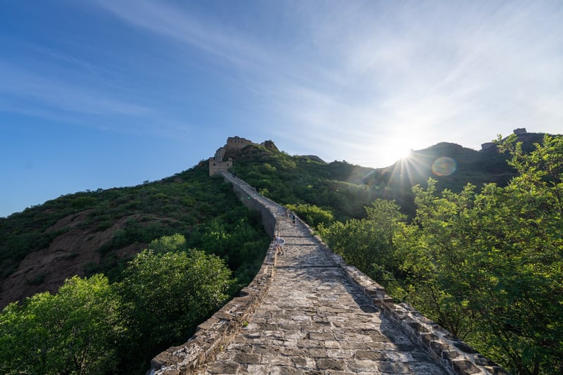 The Great Wall at Jinlanshing, 4:30 AM