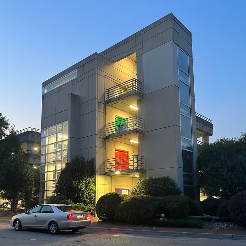 Parking deck, Chapel Hill, NC