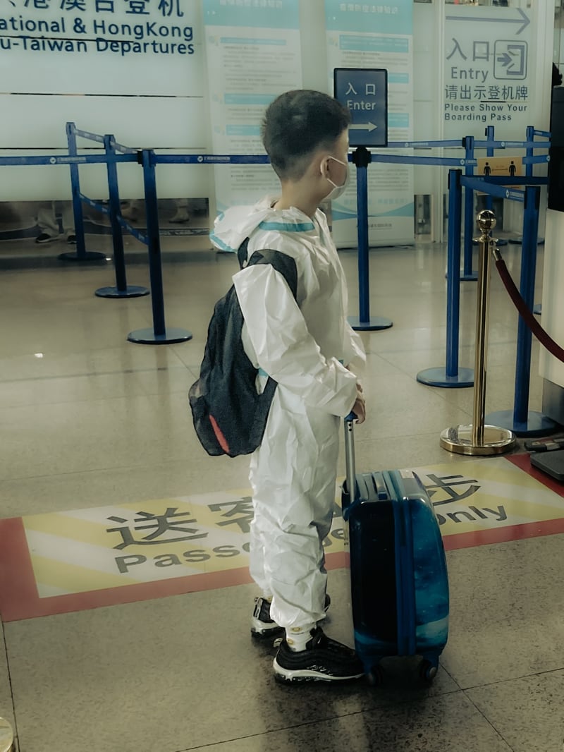 Waiting at the airport